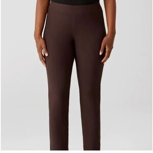 Eileen Fisher Washable Stretch Crepe Slim Ankle pants Size 2X
